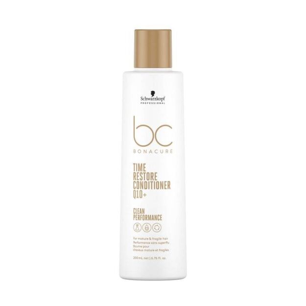 Schwarzkopf BC Time Restore Q10 odżywka odbudowująca do włosów dojrzałych 200ml