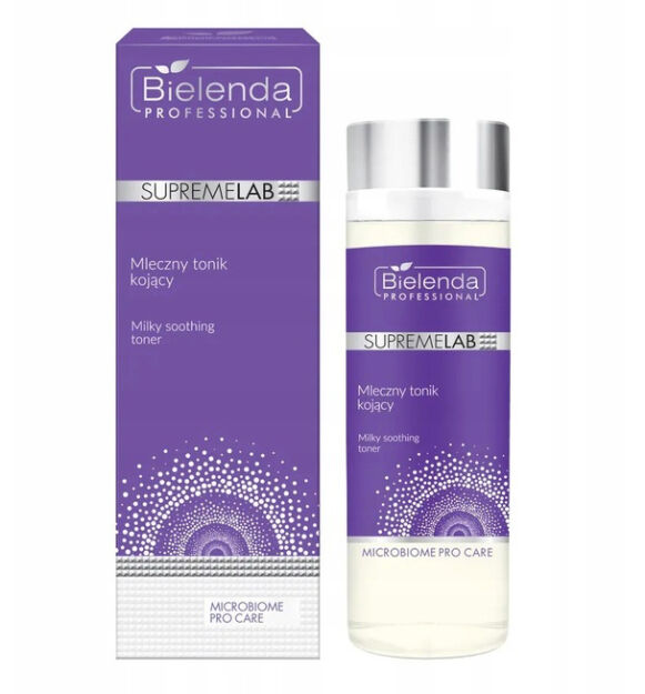 Bielenda Supremelab Microbiome Pro Care Mikrobiotyczny tonik mleczny do twarzy 175ml