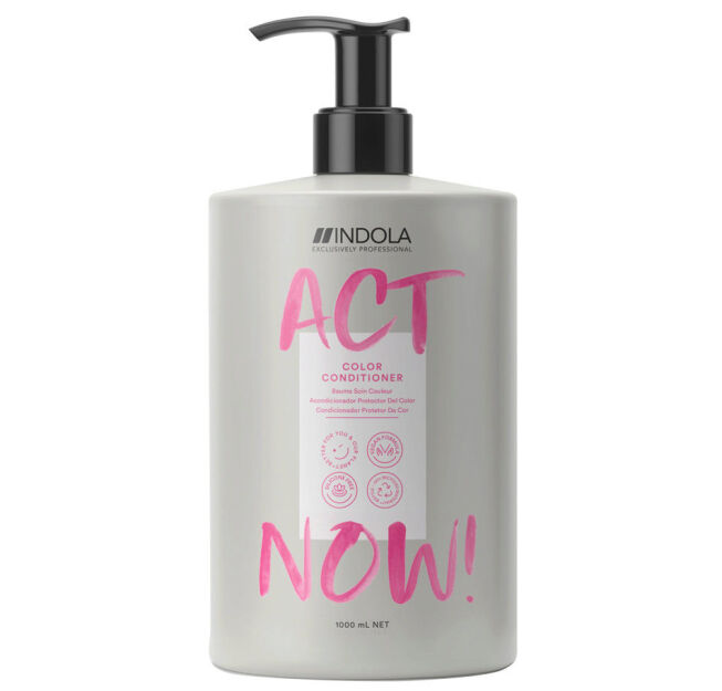 Indola Act Now! Color Conditioner wegańska odżywka do włosów farbowanych 1000ml