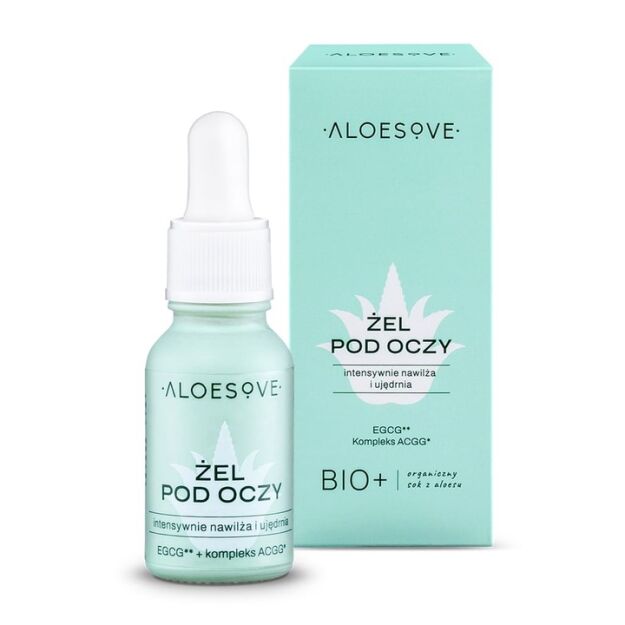 ALOESOVE BIO+ żel aloesowy pod oczy 15ml