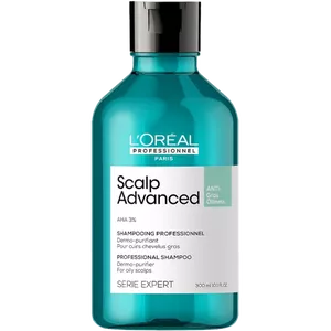 Loreal Professionnel Scalp Advanced, Szampon oczyszczający do włosów tłustych, 300ml