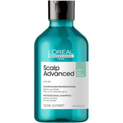 Loreal Professionnel Scalp Advanced, Szampon oczyszczający do włosów tłustych, 300ml