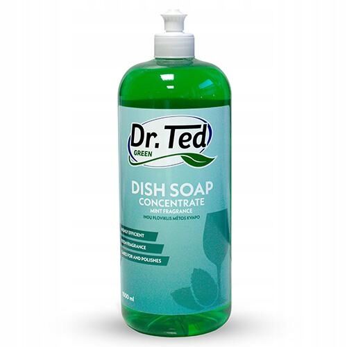 DR. TED Skoncentrowany płyn do mycia naczyń Mięta, 1000ml