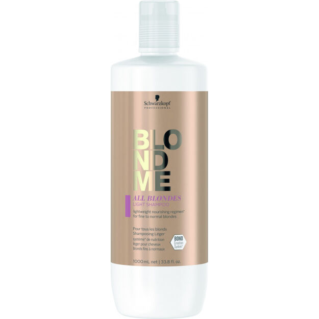 Schwarzkopf BlondMe Lekki szampon do włosów blond 1000ml