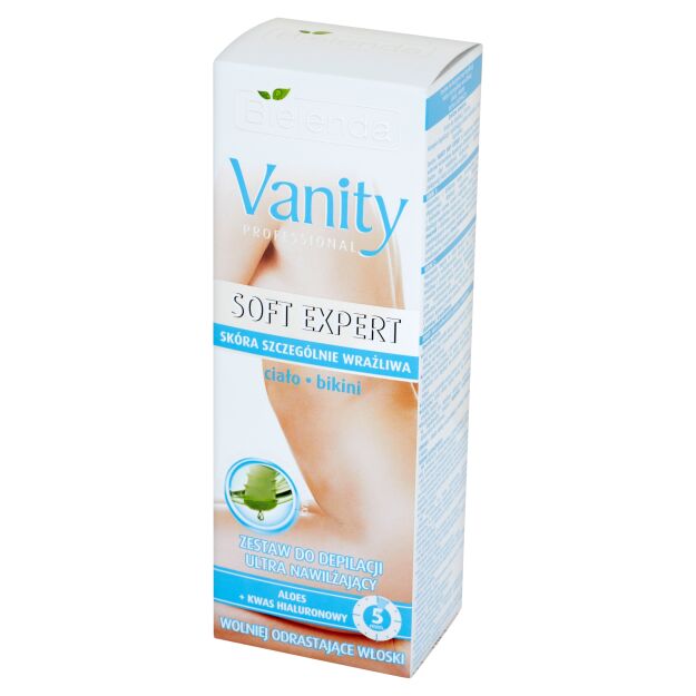 Bielenda Vanity Soft Ultra Krem do Depilacji Ciała Bikini Skóra Wrażliwa