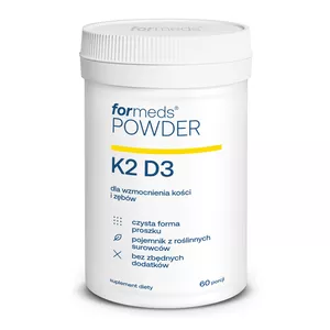 Suplement diety ForMeds Powder Witamina K2 D3 60 Porcji, w Proszku