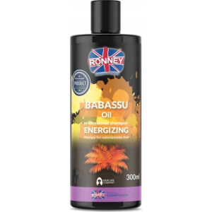 Ronney Babassu Oil Professional Shampoo Energizing energetyzujący szampon do włosów farbowanych 300ml