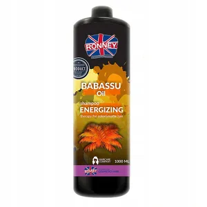 Ronney Babassu Oil Professional Shampoo Energizing energetyzujący szampon do włosów farbowanych 1000ml