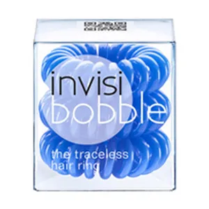 INVISIBOBBLE Navy Blue niebieskie gumki do włosów, 3 sztuki
